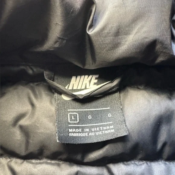 Nike Down Fill Sport Casual Golf Vest-Black Women’s size Large - Picture 6 of 12